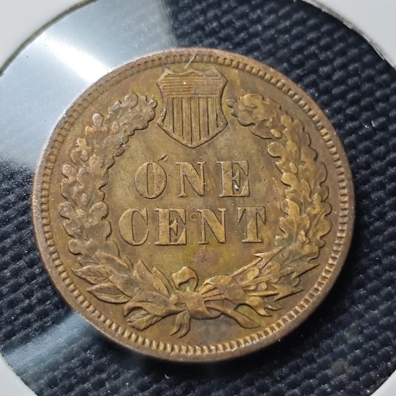 KK钱币收藏小铺  第406期 2月预留时间 周末发货  1906美国1分铜币