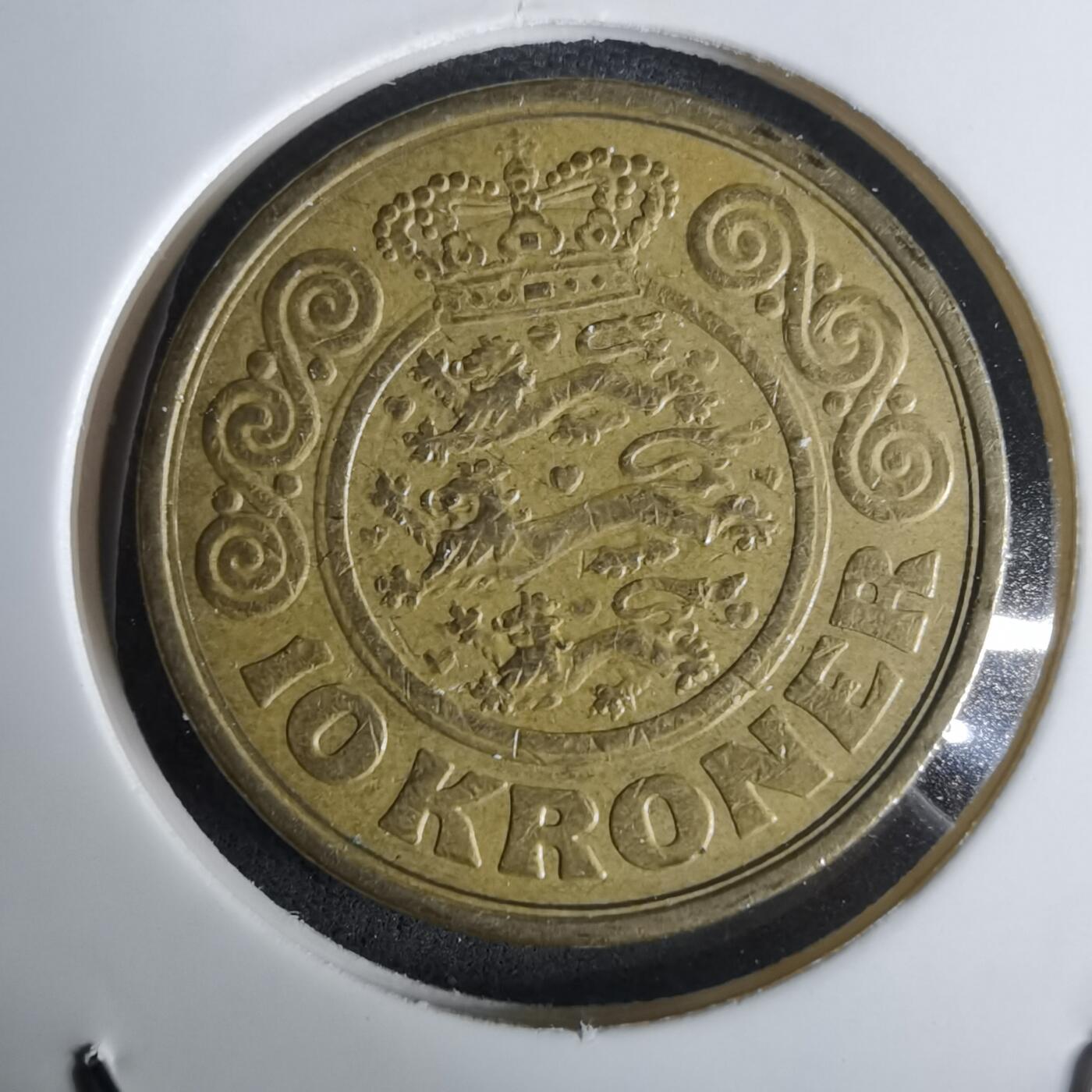 沼泽如烟--第1032场 丹麦1989年10克朗