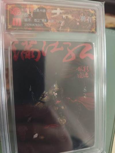 寸草不生拍卖 蛇年第一期 - 2025 百里卡牌 中华百将传  岳飞 光刻 111./200