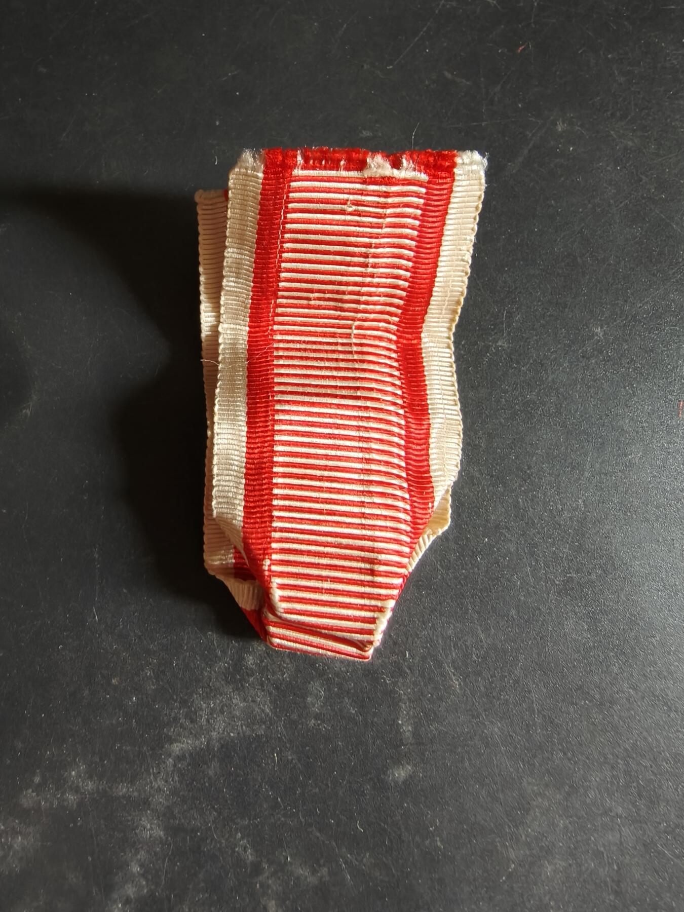 老王徽章第189期 奥匈帝国战功奖章绶带      14cm