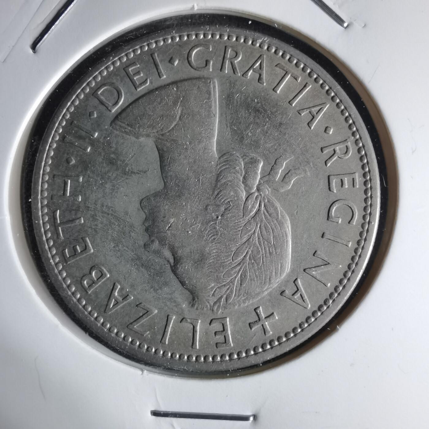 沼泽如烟--第1032场 英国1954年半克朗