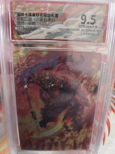 寸草不生拍卖 蛇年第一期 - 武韵红颜(三国五虎3) 画师：谷粒 魏延 折光粗闪