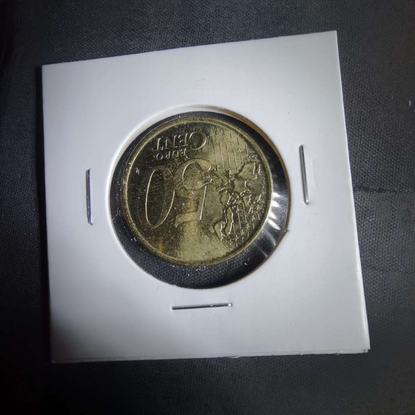 沼泽如烟--第1031场 2000年50欧分