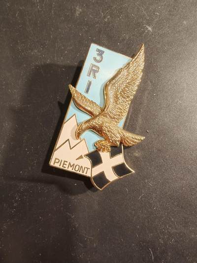 老王徽章第189期 - 法国陆军第3步兵团证章