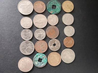 猩哥外币小铺➨【第225场】 - 硬币20个