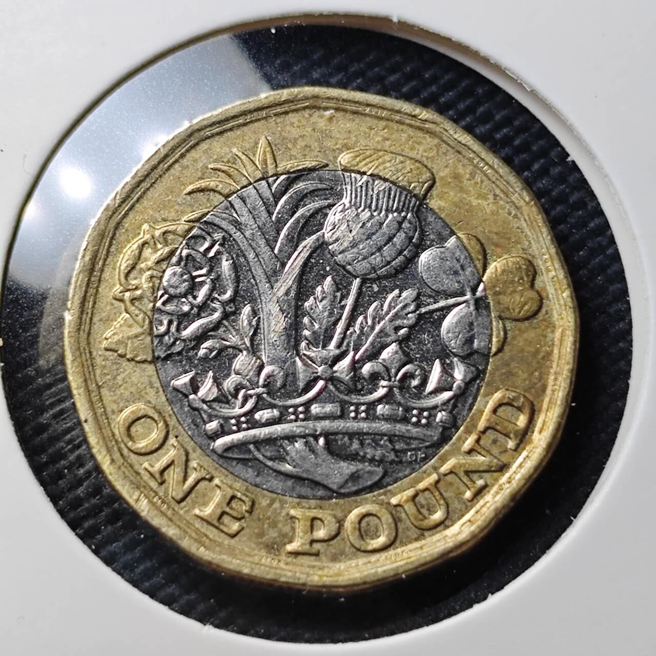 KK钱币收藏小铺  第406期 2月预留时间 周末发货  英国1镑