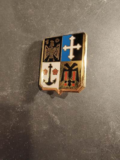 老王徽章第189期 - 法国陆军第10工兵团证章