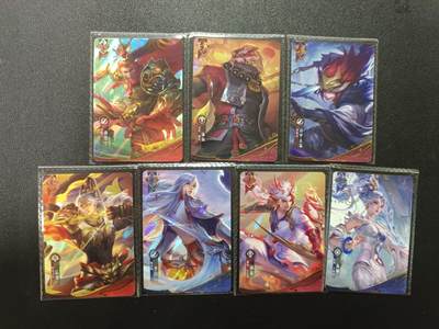 天玑星卡拍第181期《3.26周四截拍》持续收拍收评中 满赠卡需备注 - 卡游 王者荣耀 七张