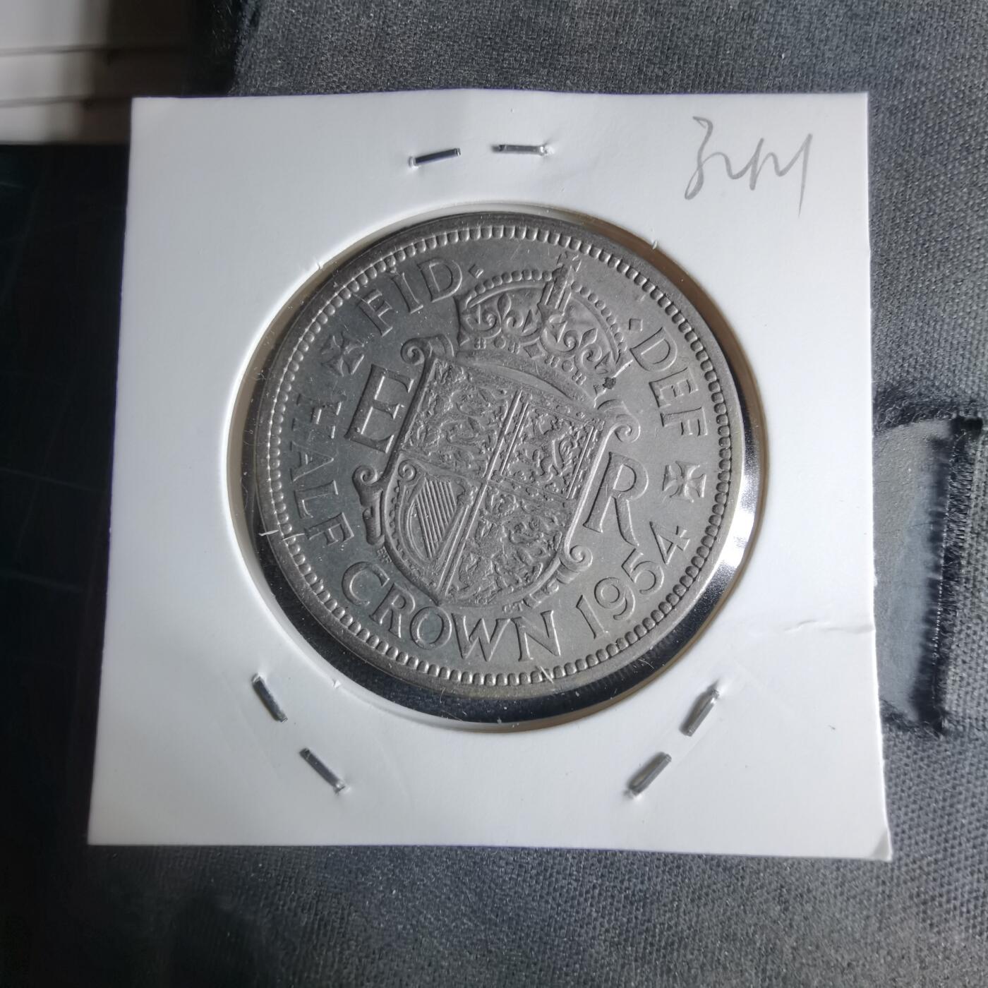 沼泽如烟--第1032场 英国1954年半克朗