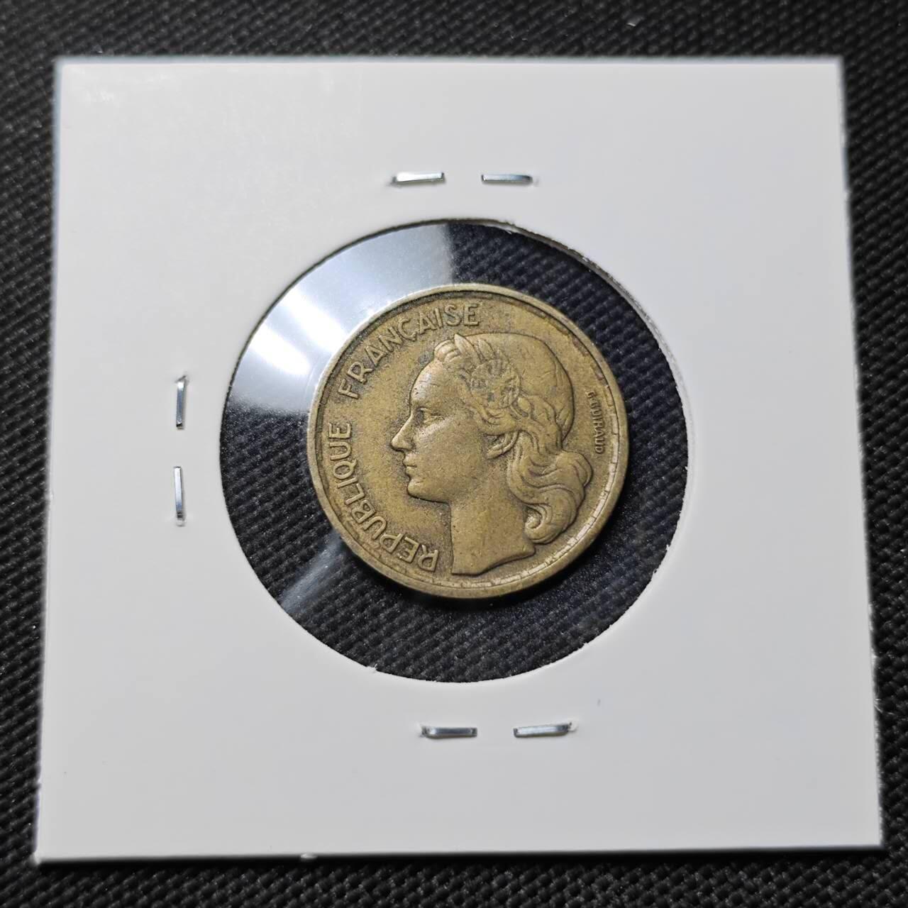 KK钱币收藏小铺  第406期 2月预留时间 周末发货  法国10法郎铜币