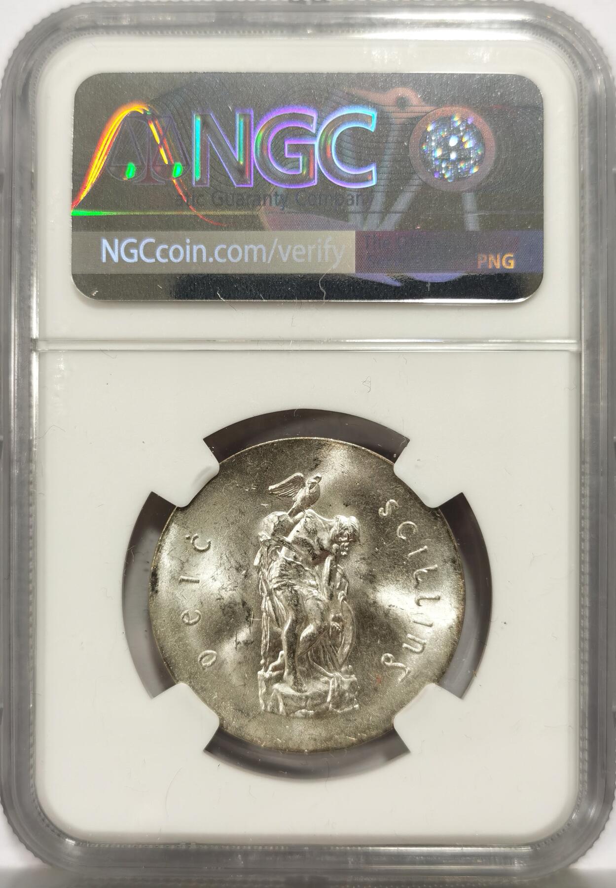 博洋堂“芳菲春韵”3月精品大拍专场暨第166期（全场包邮） NGC MS65 爱尔兰1966年复活节起义10先令纪念银币