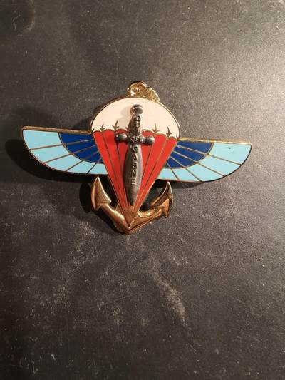 老王徽章第189期 - 法国第2海军陆战队伞兵团证章