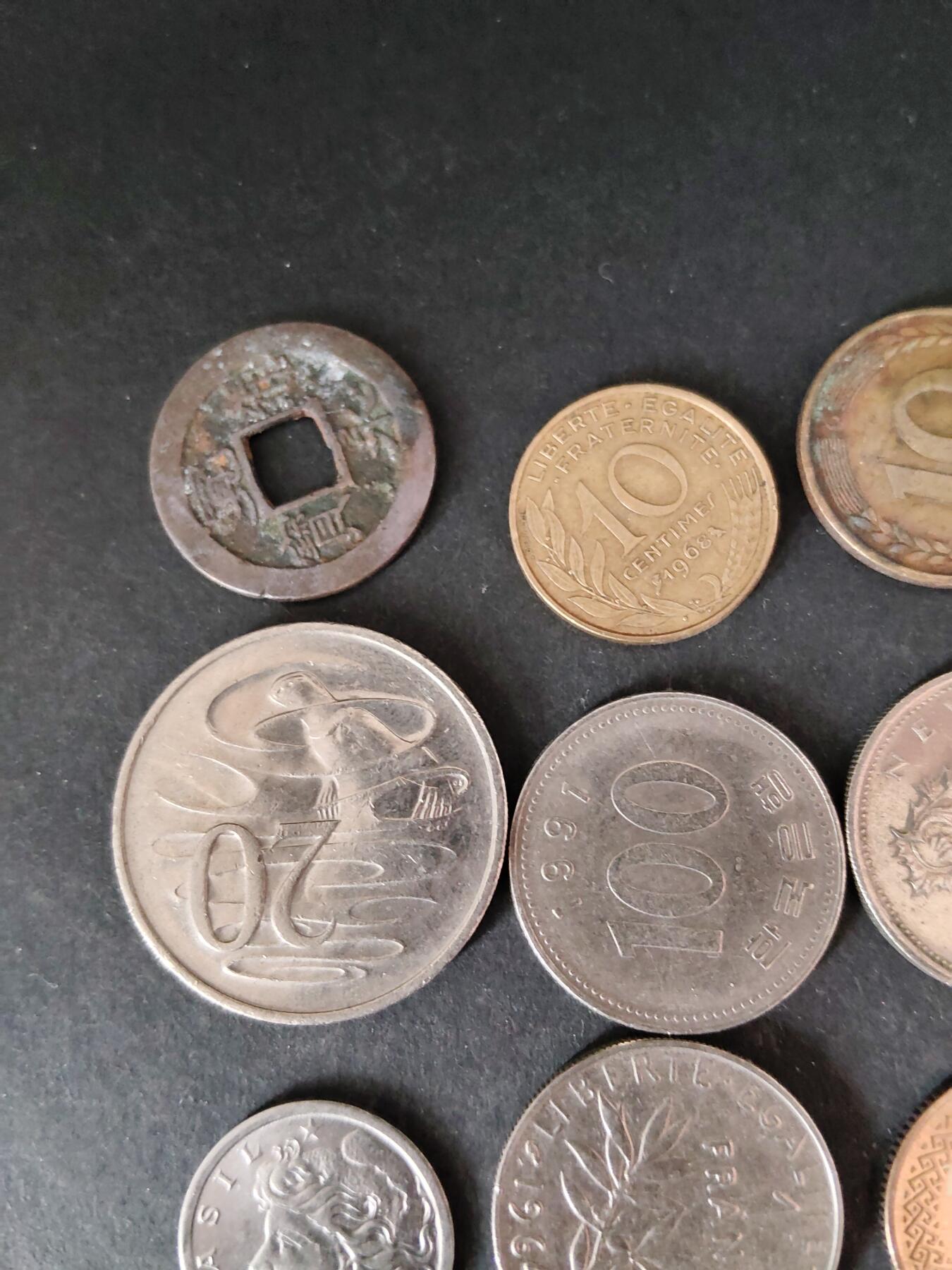 猩哥外币小铺➨【第225场】 硬币20个