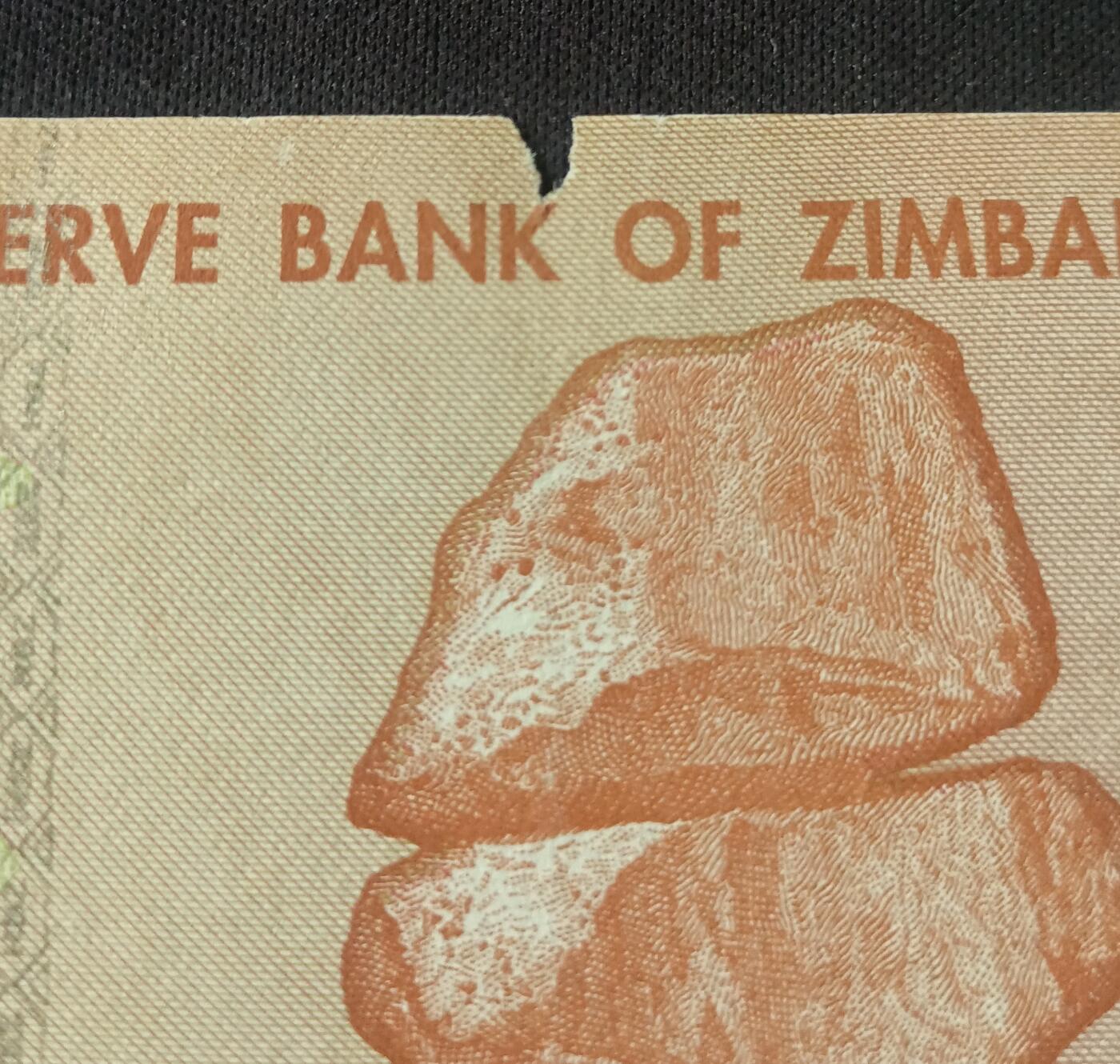 【游宝拍卖】丙午马年第15期 津巴布韦-500亿【2008年 轻损品相 裂口】