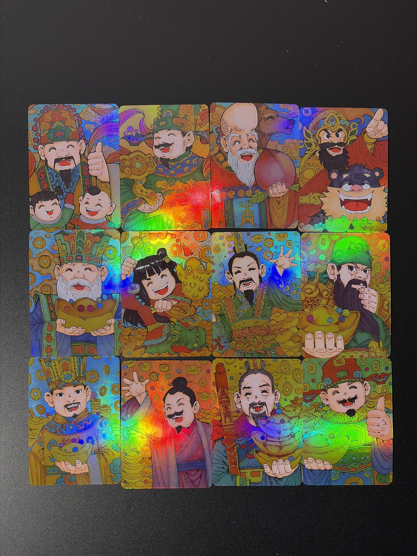 NO.28 好又多金牌大场，每周一站式配齐，方便凑单！（周6晚9点截拍，卖家送拍0抽成！） 【套卡】小花瓣 天宫赐福 财神驾到 彩闪卡12图 一套