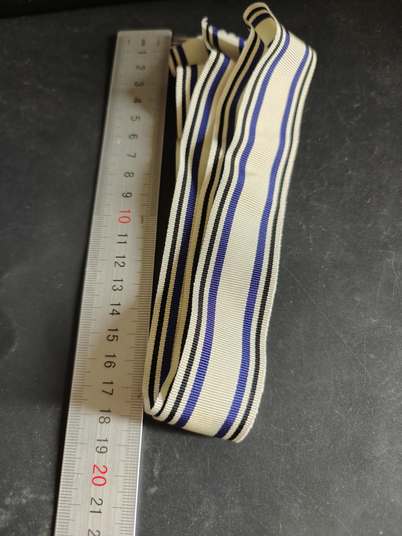 老王徽章第189期 德国巴伐利亚三级战功奖章绶带      73cm