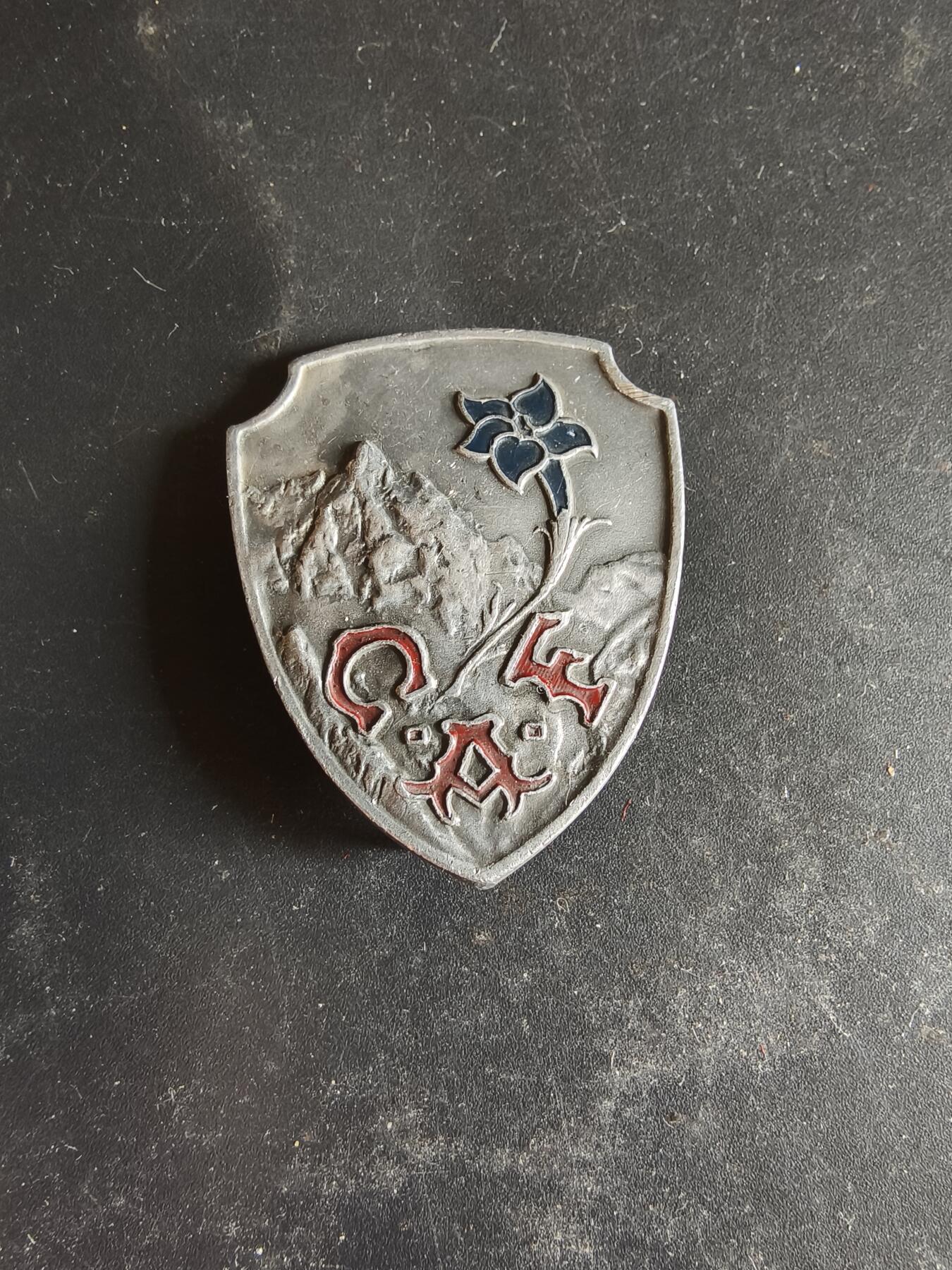 老王徽章第189期 法国阿尔卑斯山区登山俱乐部证章