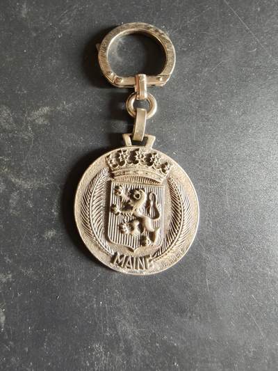 老王徽章第189期 - 法国马恩省钥匙扣