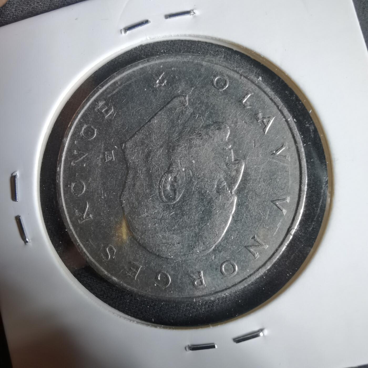 沼泽如烟--第1031场 挪威1980年5克朗