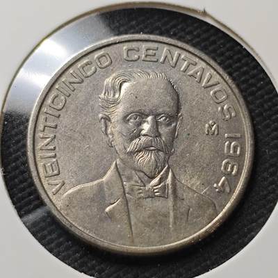 KK钱币收藏小铺  第407期 2月预留时间 周末发货 -  墨西哥10分