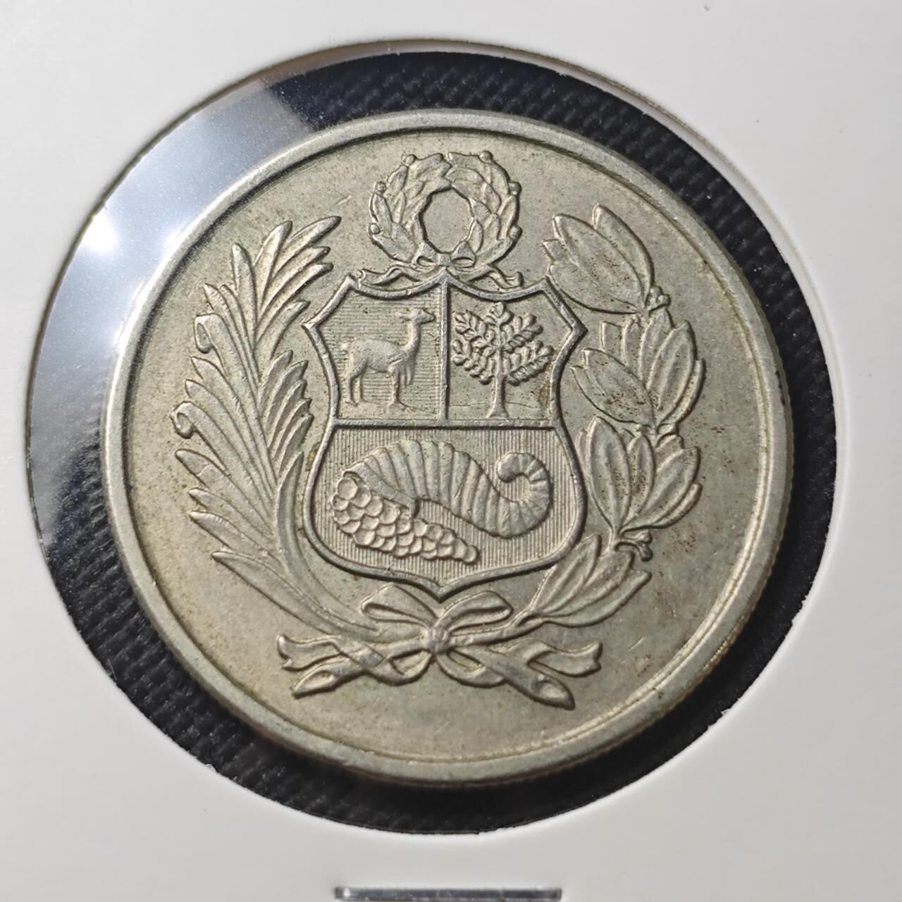 KK钱币收藏小铺  第407期 2月预留时间 周末发货  1980秘鲁100索尔