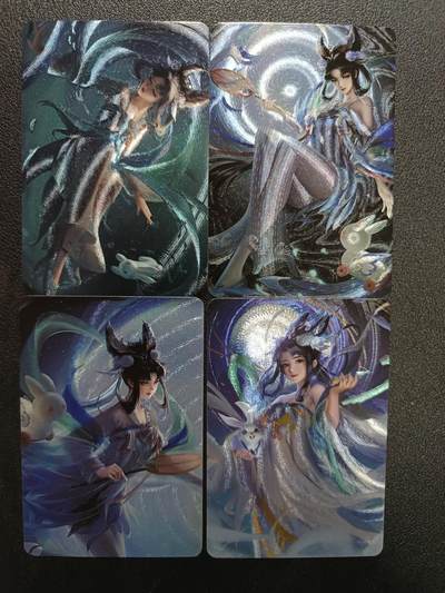 天玑星卡拍第181期《3.26周四截拍》持续收拍收评中 满赠卡需备注 - 宁缺卡牌 嫦娥 粗闪 四张