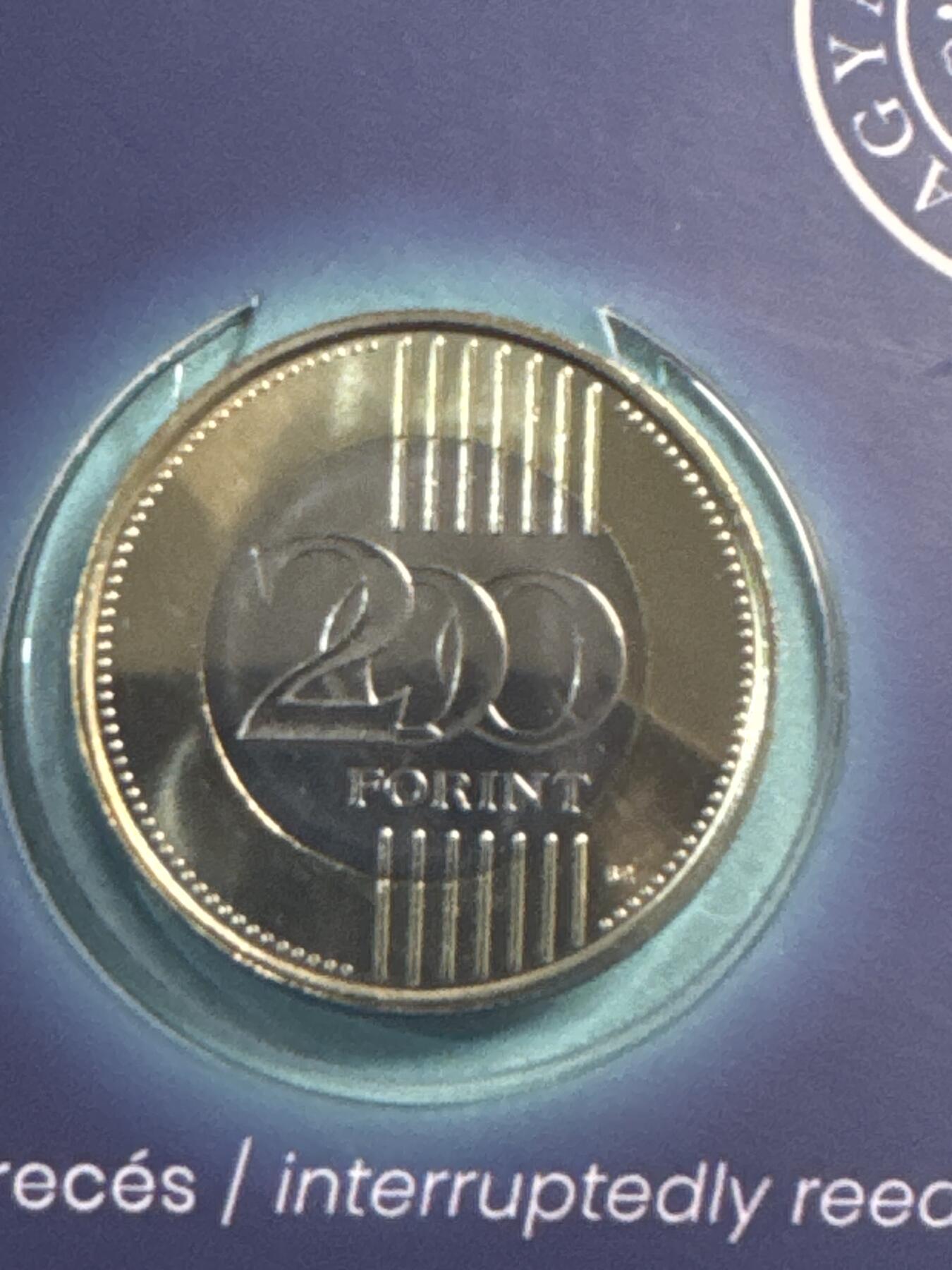 ❤️【币观天下】❤️ 第346期钱币拍卖场- 2026.3.27周五晚上6点半场 长期征集拍品  匈牙利 2023年 裴多菲诞生200周年 200福林纪念币 First day mint币卡 发行量12000套