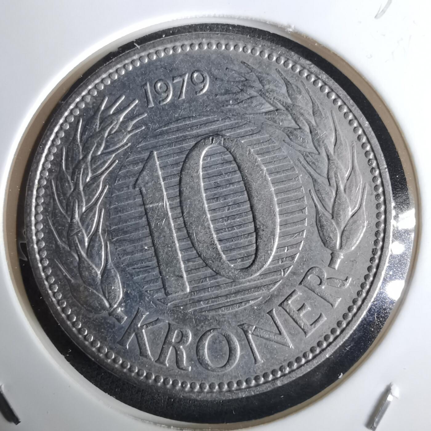 沼泽如烟--第1032场 丹麦1979年10克朗