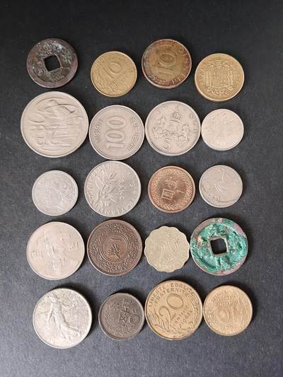 猩哥外币小铺➨【第225场】 - 硬币20个