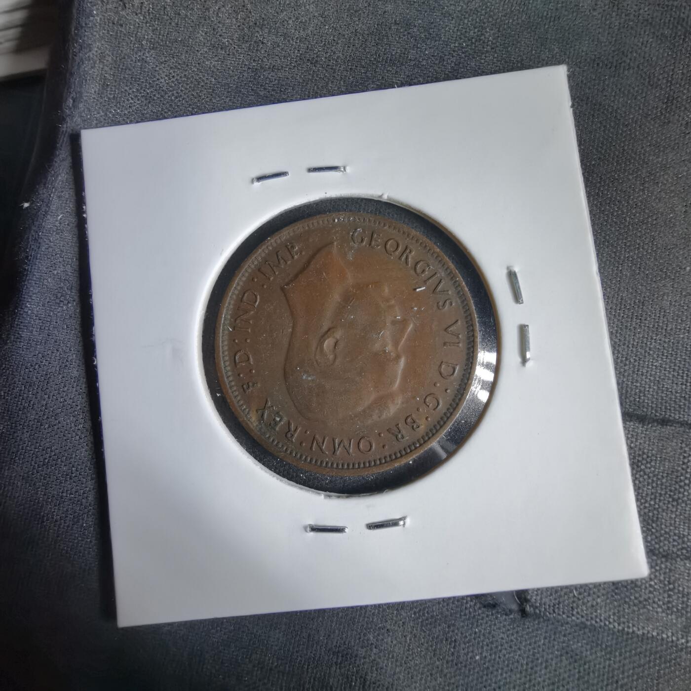 沼泽如烟--第1031场 澳大利亚1943年半便士