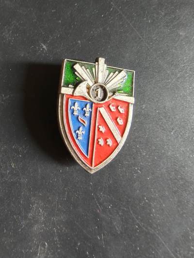 老王徽章第189期 - 法国陆军第1山地猎兵团证章