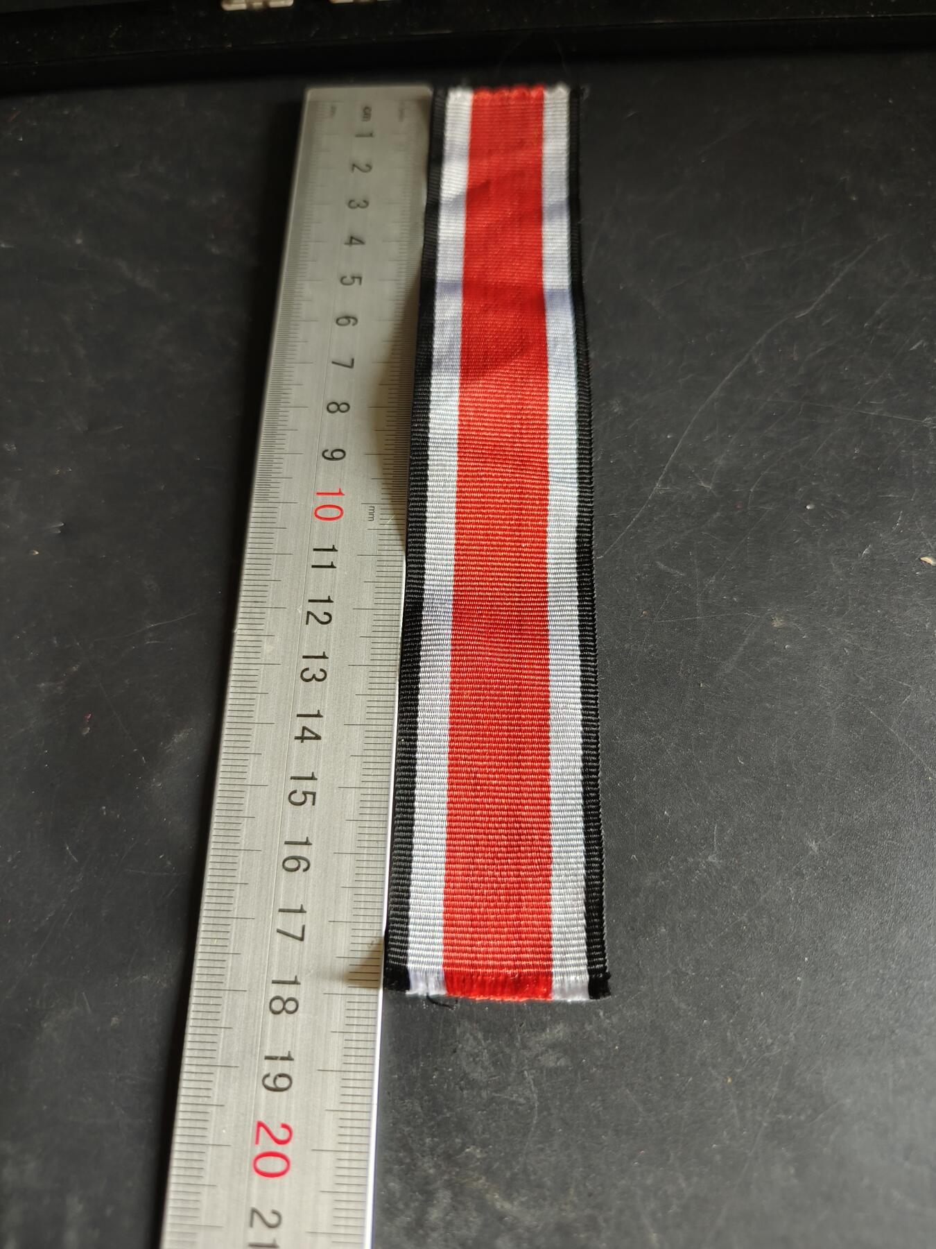 老王徽章第189期 德三二铁绶带      18cm