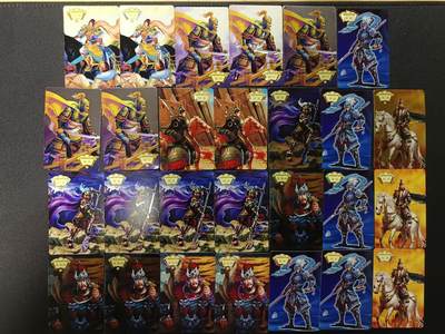 天玑星卡拍第181期《3.26周四截拍》持续收拍收评中 满赠卡需备注 - 三国名将风云录 小卡 27张 自制卡