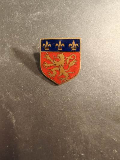 老王徽章第189期 - 法国里昂市徽章