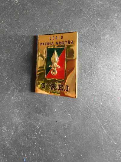 老王徽章第189期 - 法国外籍军团第3步兵团证章