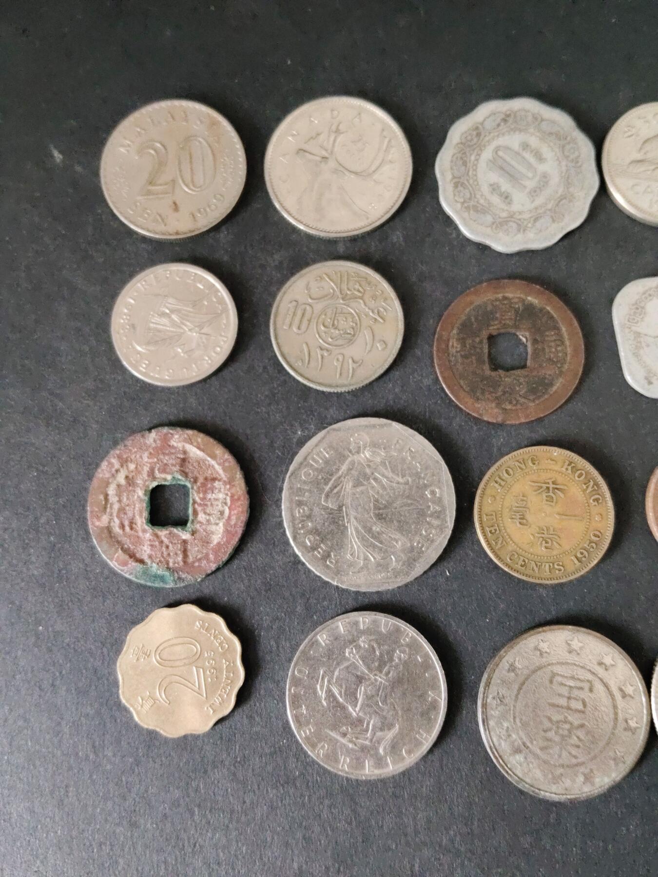 猩哥外币小铺➨【第225场】 硬币16个