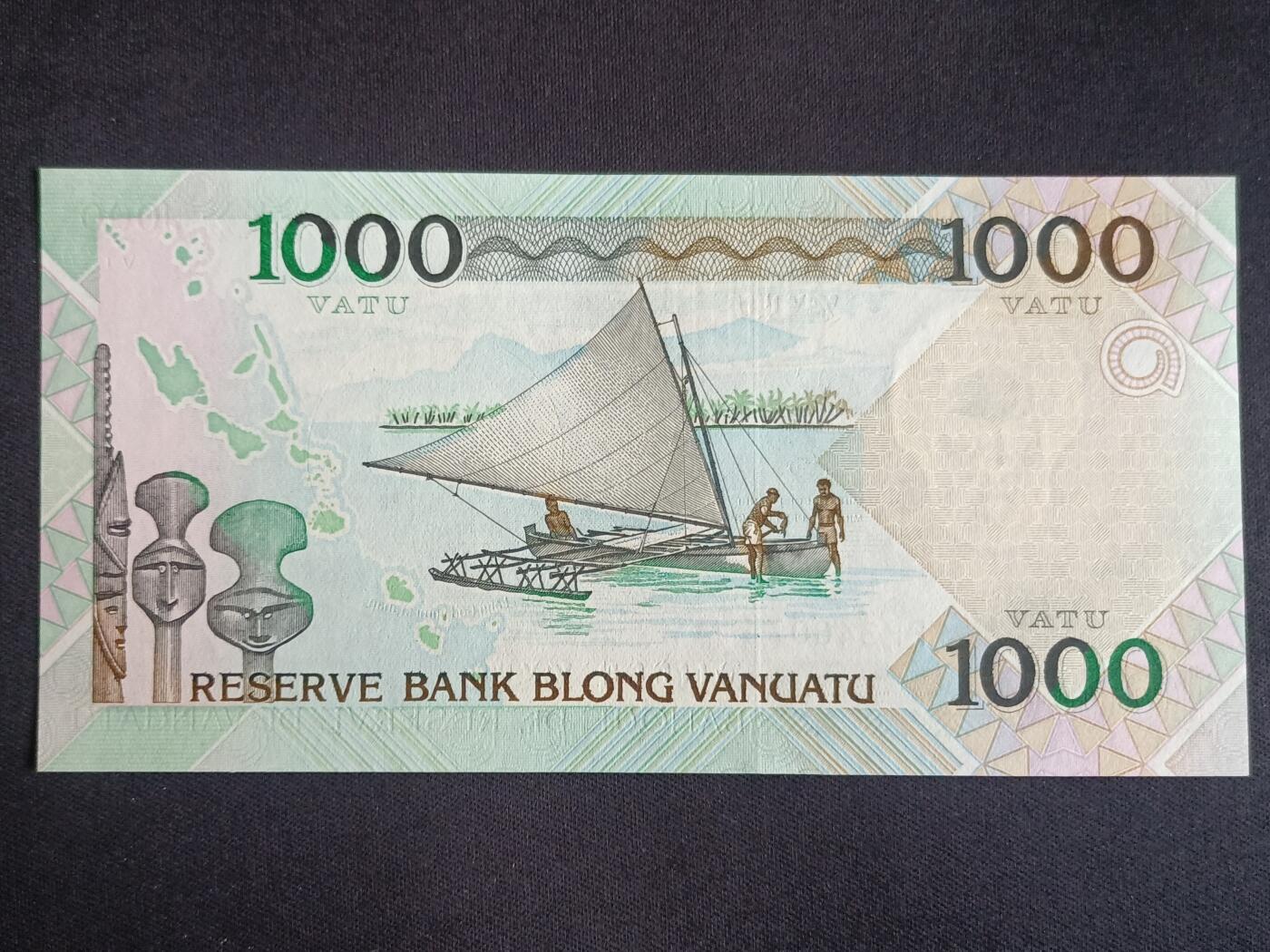 【游宝拍卖】丙午马年第15期 瓦努阿图-1000瓦图【2002(06)版 全新UNC】