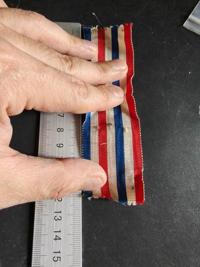 老王徽章第189期 - 法国内务部服役奖章绶带      12cm