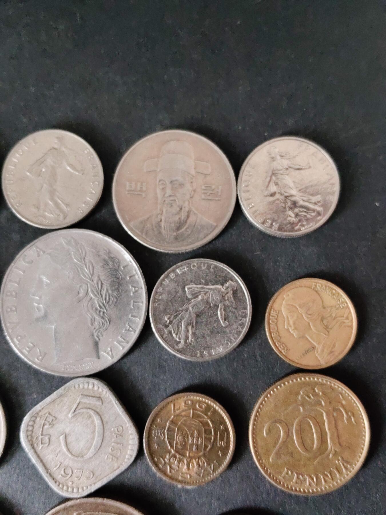 猩哥外币小铺➨【第225场】 硬币16个