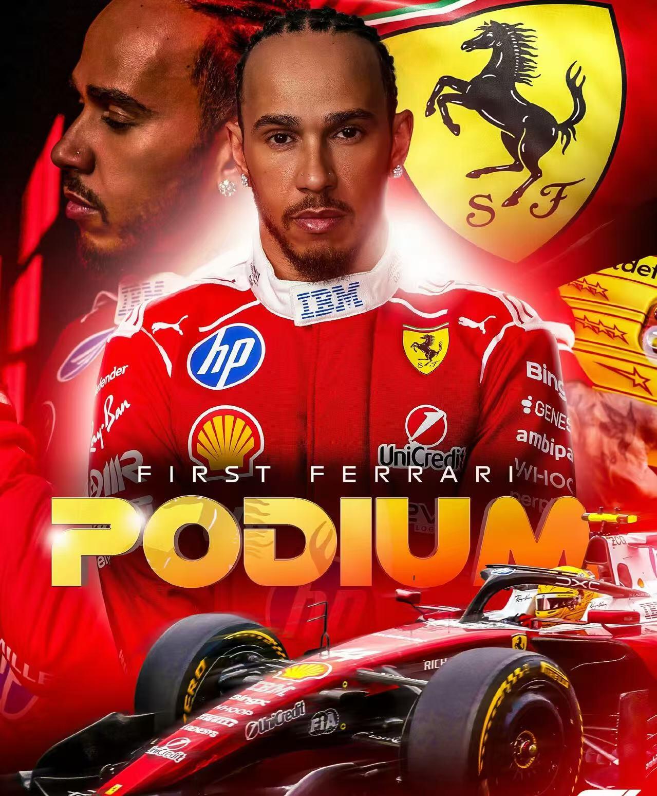 零元拍：F1七冠王刘易斯·汉密尔顿亲笔签名法拉利车队2026赛季44号车手PE车手帽，PUMA出品。极其难得的签了自己赛车的44号以及祝福语Best Wishes和2026年份，签于2026赛季F1中国上海大奖赛！