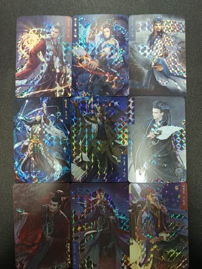 天玑星卡拍第181期《3.26周四截拍》持续收拍收评中 满赠卡需备注 - 三国演义 诸葛亮 格子闪 九张