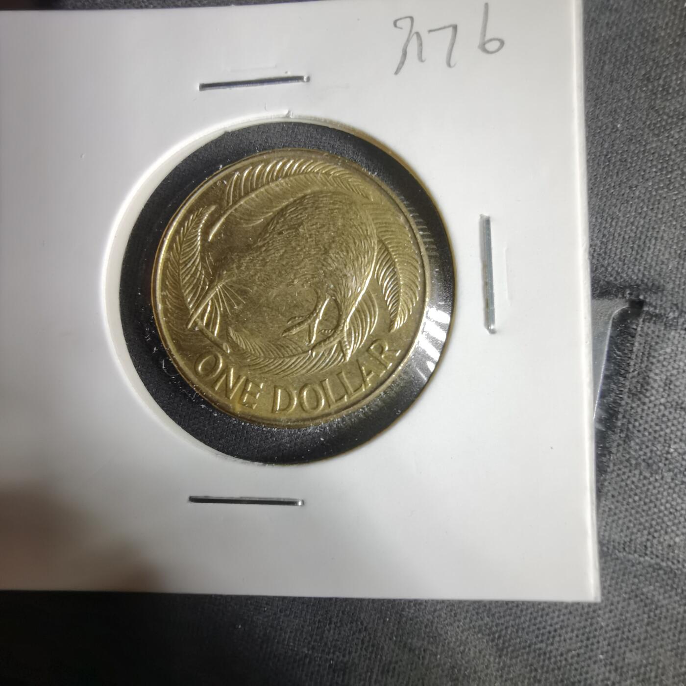 沼泽如烟--第1031场 新西兰1991年一元