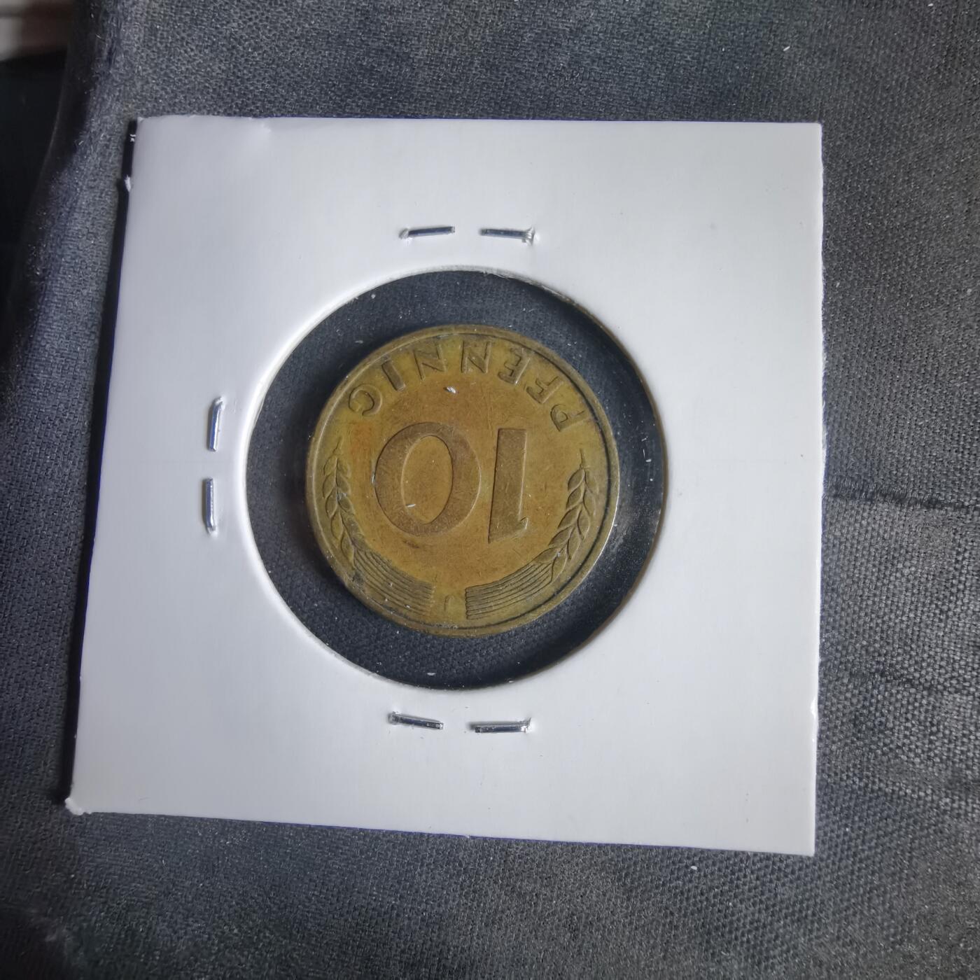 沼泽如烟--第1031场 德国1949年10芬尼