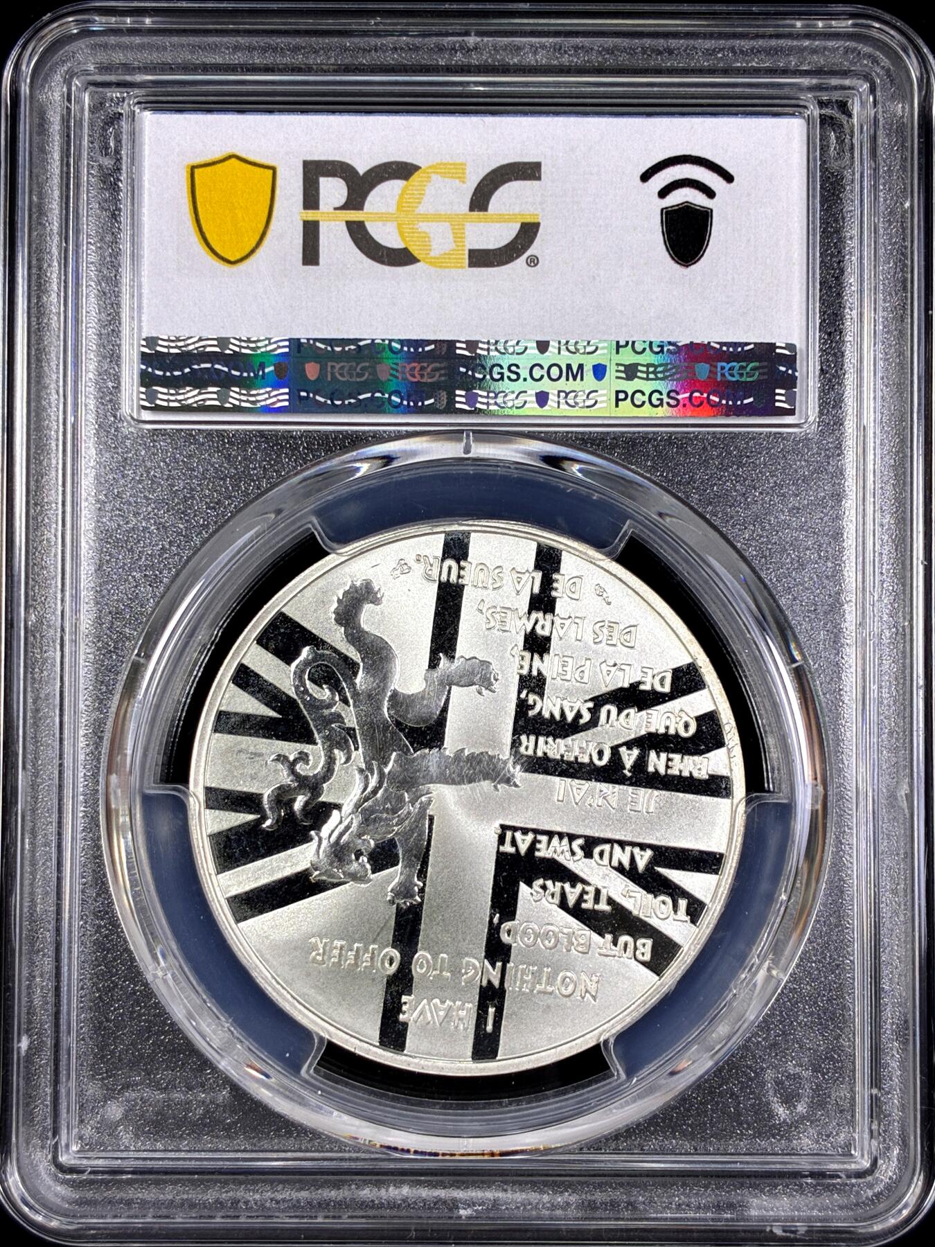 【雨安】【直播拍卖】【第0130期-评级币章】2026-03-28 周六 19:30 (金价981.33, 银价17.11) [评级现代] France 法国 100法郎 1994年 丘吉尔 PCGS-PR66DCAM 精制币