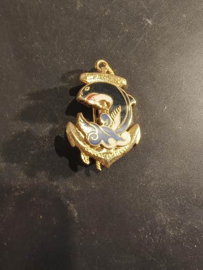 老王徽章第189期 - 法国海军陆战队第21步兵团证章