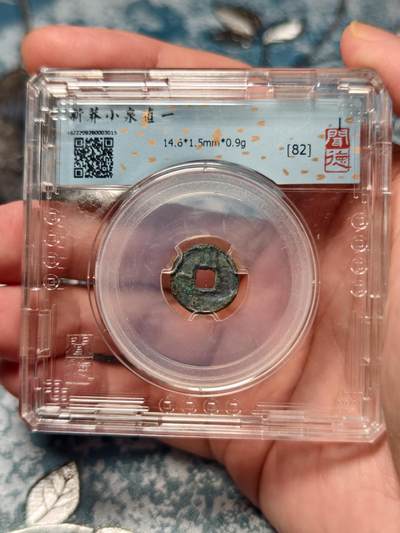 抚柳草堂-第十九期章牌钱币  奖章勋章限时免佣 满百包邮 放漏专场 - 新莽 小泉直一 闻德82分 好品种