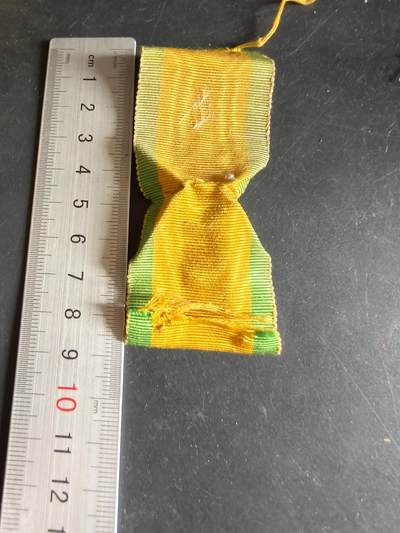 老王徽章第189期 - 法国军事奖章绶带     9.5cm