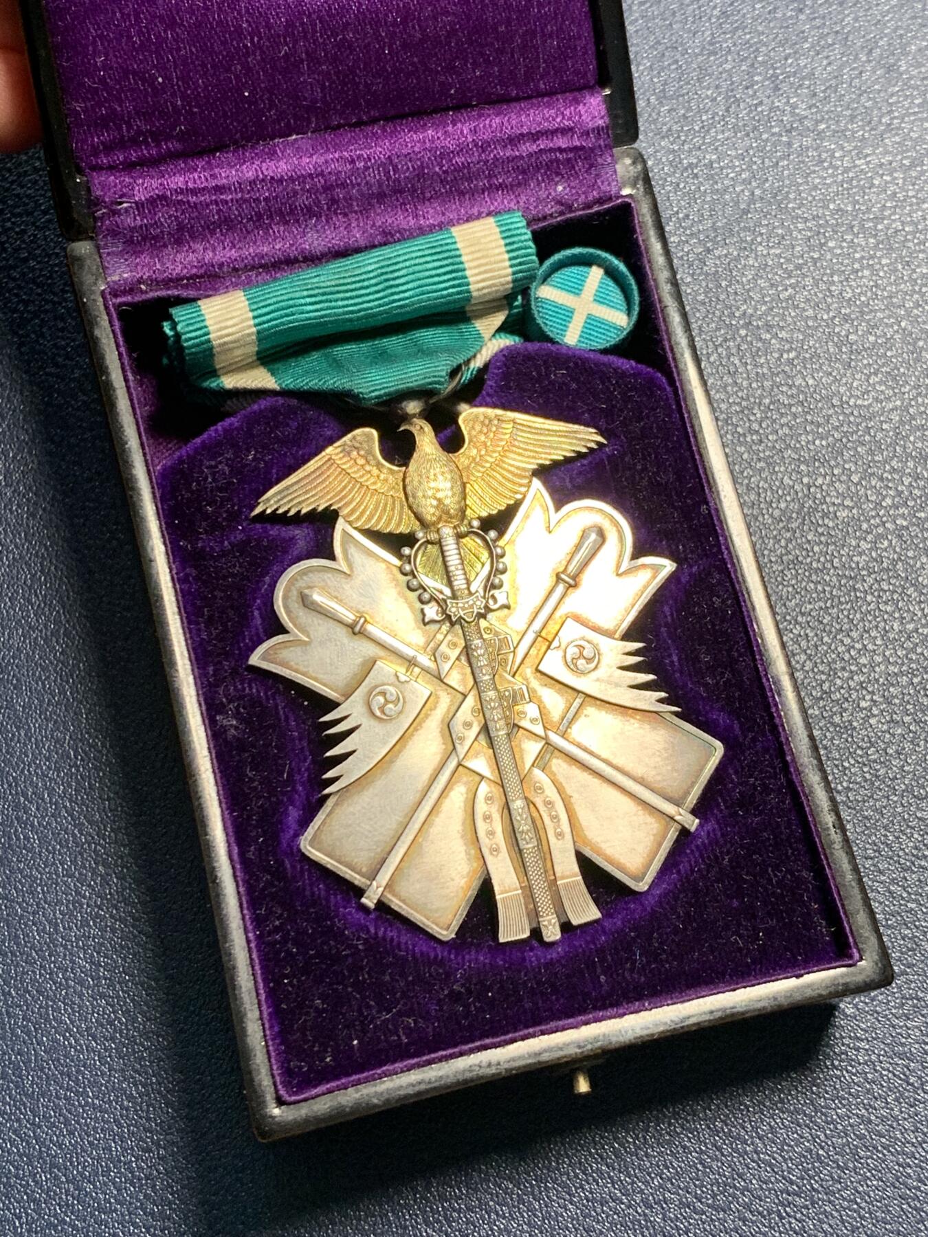 功七级金鵄勋章，7鸟美品