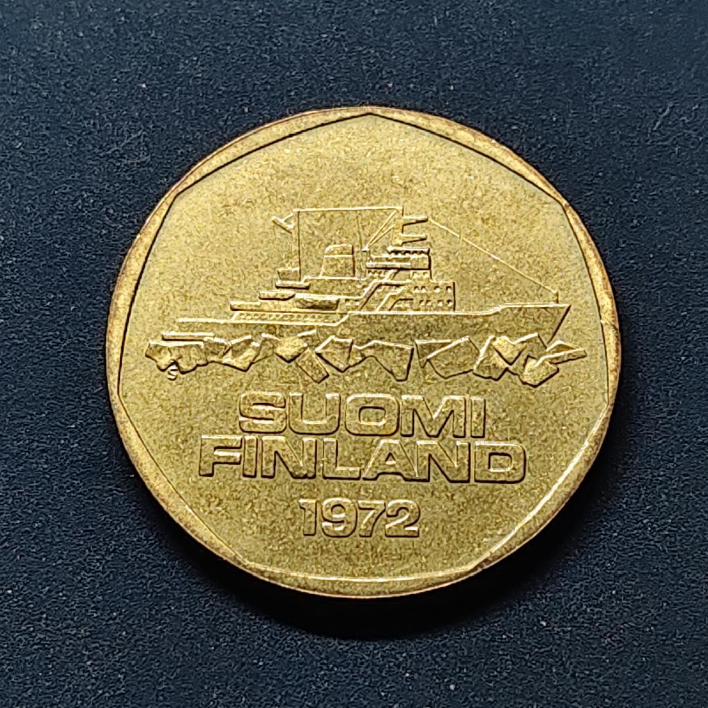 【全场包邮】纯粹捡漏拍514场 芬兰1972年破冰船5马克