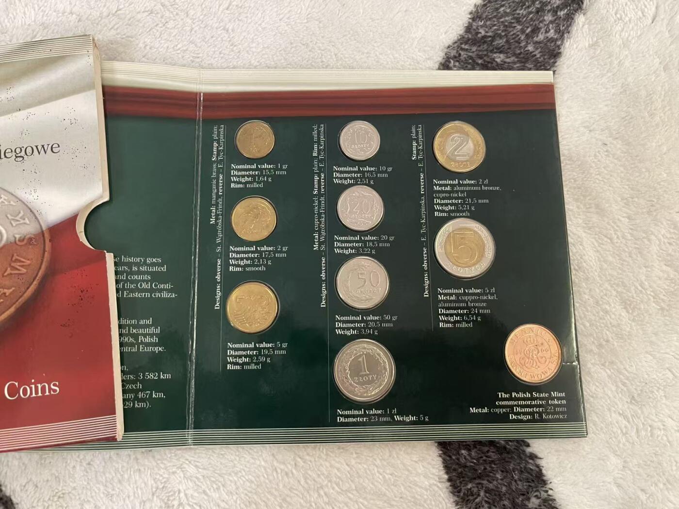 ❤️【币观天下】❤️ 第346期钱币拍卖场- 2026.3.27周五晚上6点半场 长期征集拍品  波兰2003年官方套币 含一枚造币厂纪念铜章